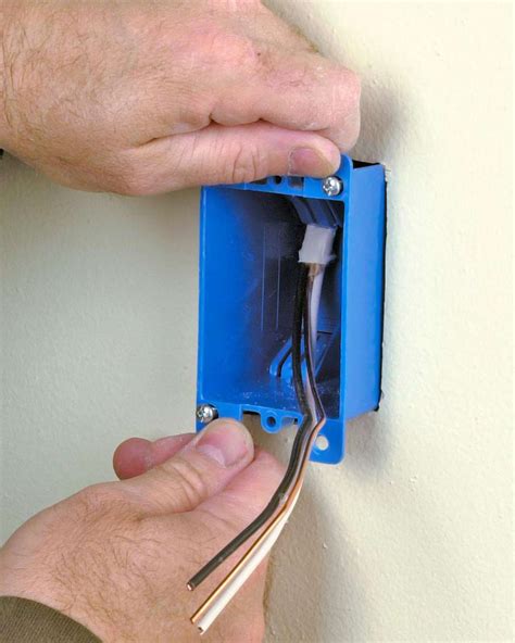 add junction box to existing wall|home electrical junction box install.